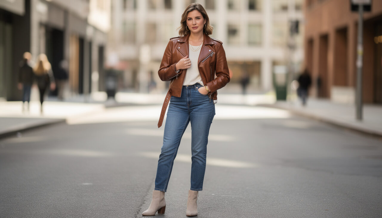 Blouson aviateur femme cuir : comment le porter sans faire trop « pilote de ligne » ?