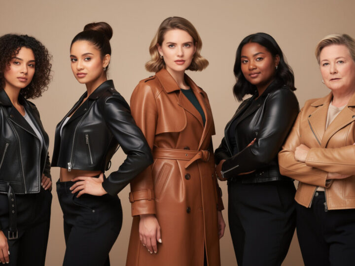 Blouson cuir femme : les coupes qui flattent la silhouette selon votre morphologie