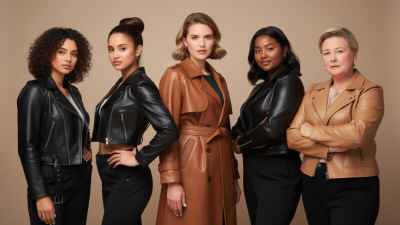Blouson cuir femme : les coupes qui flattent la silhouette selon votre morphologie