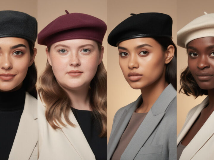 Comment mettre un béret femme : astuces pour le positionner selon la forme de votre visage