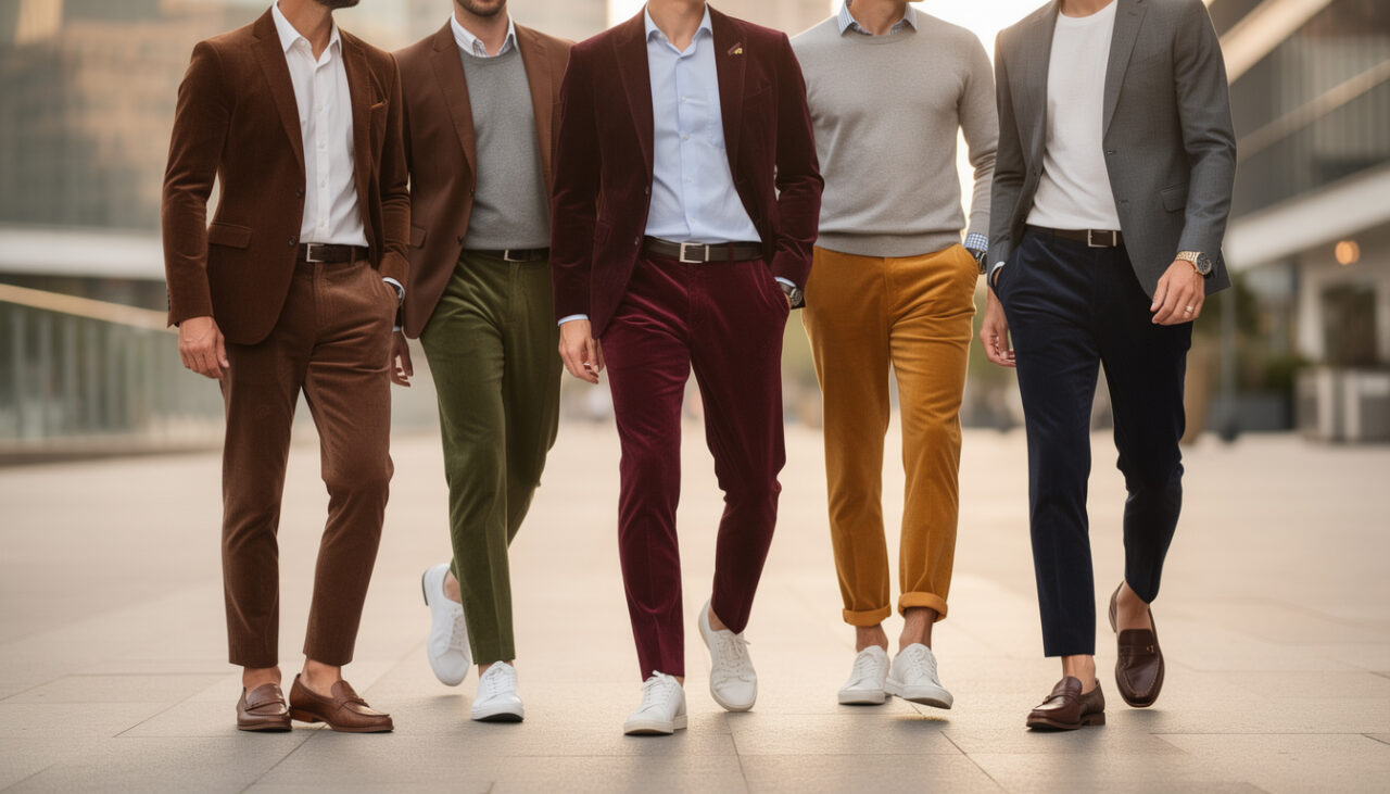 Pantalon homme en velours côtelé : les coupes et couleurs à adopter pour un style moderne