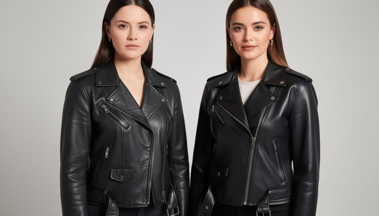 Blouson cuir ou simili femme : comment choisir et les différencier au premier coup d’œil ?