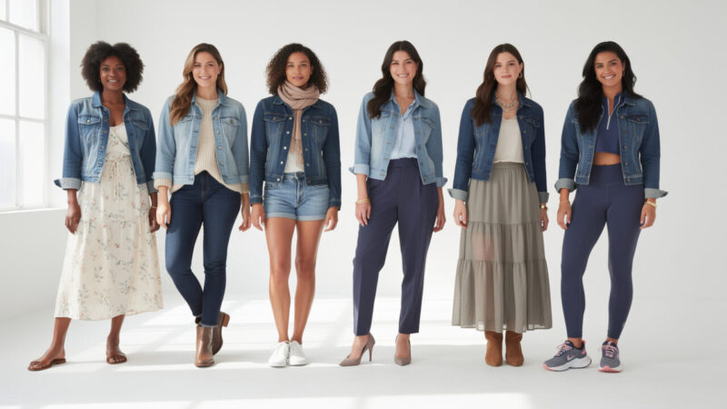 Blouson en jean femme : 7 idées de looks pour le porter toute l’année