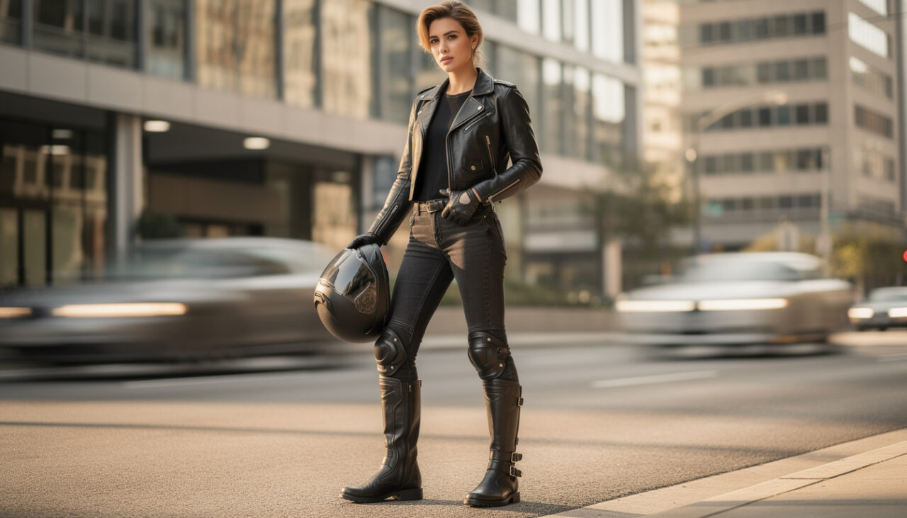Bottes moto femme : des modèles techniques aux boots tendance, comment bien les styliser