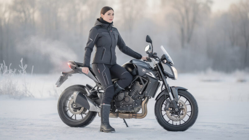 Pantalon moto hiver femme : rester au chaud tout en gardant une silhouette élégante
