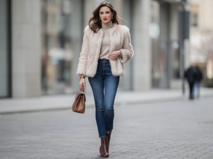 Blouson en fourrure femme : le porter avec style sans tomber dans l’excès