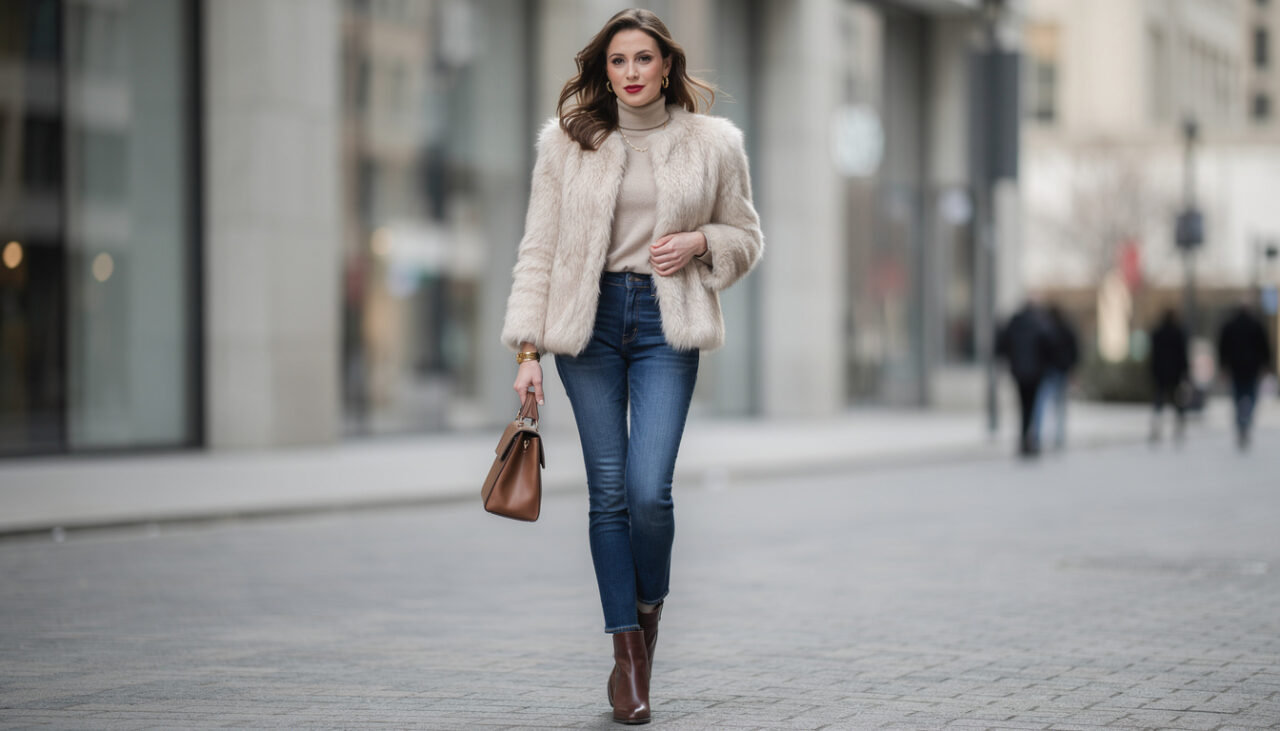 Blouson en fourrure femme : le porter avec style sans tomber dans l’excès