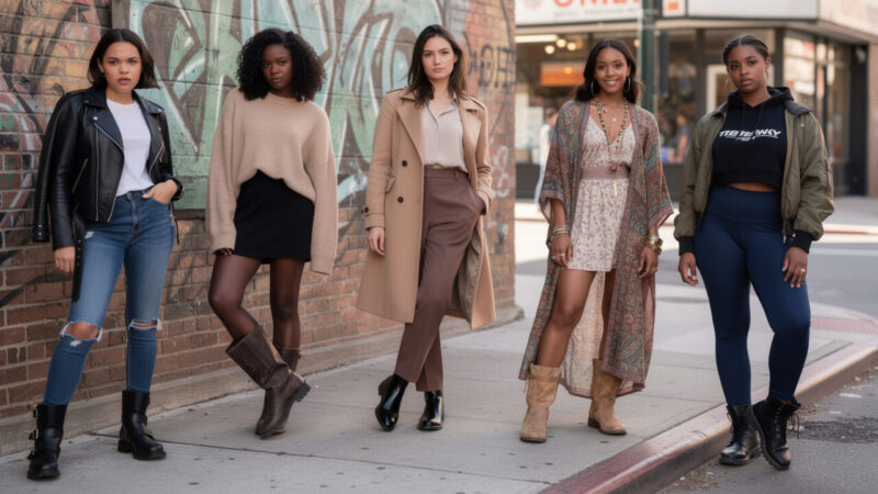 Boots femme moto : 5 looks inspirés du street style pour les porter même sans moto