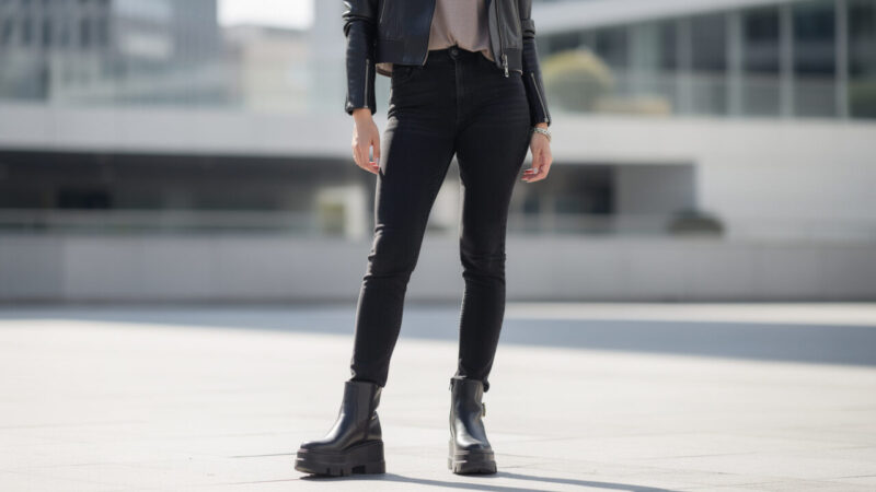 Bottes moto rehaussées femme : gagner quelques centimètres et allonger la silhouette avec style