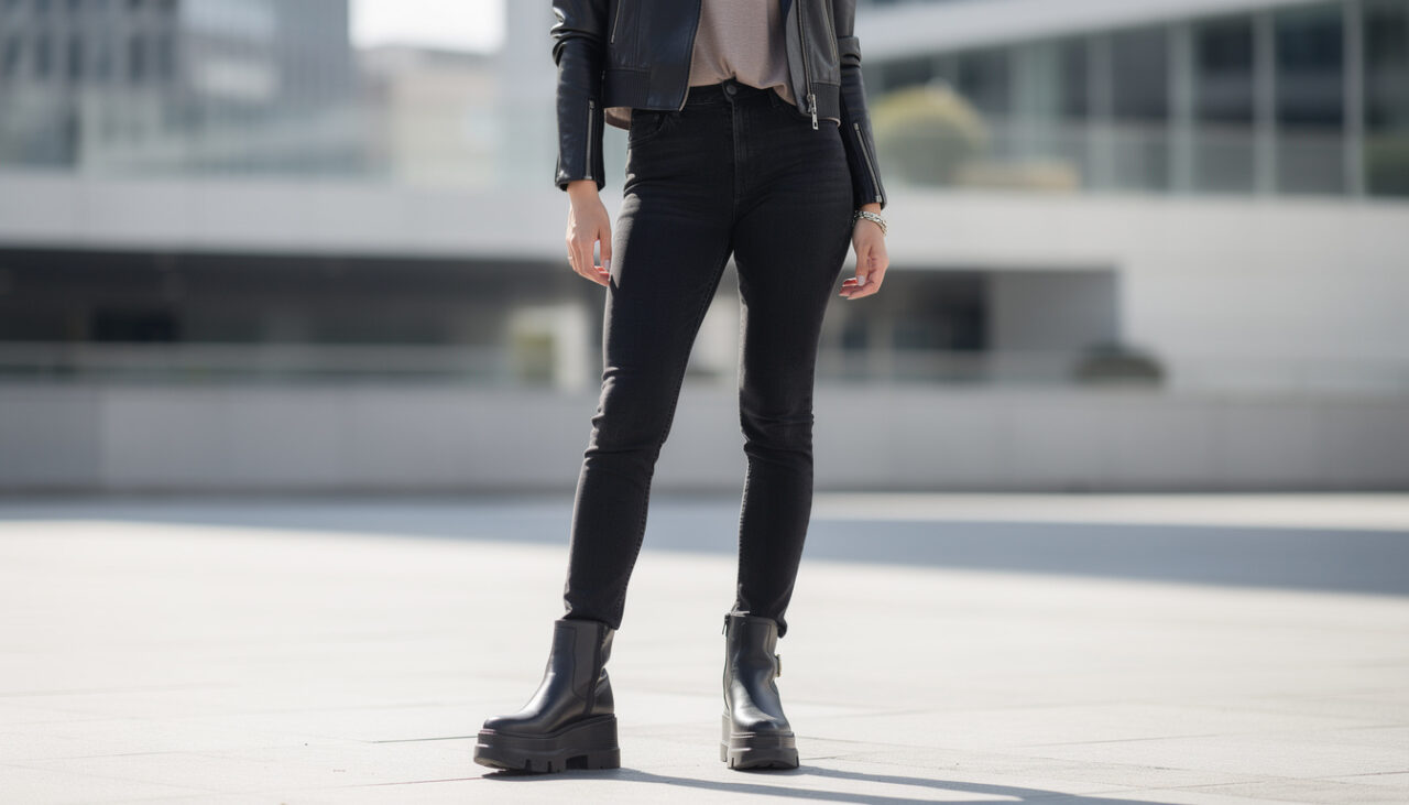Bottes moto rehaussées femme : gagner quelques centimètres et allonger la silhouette avec style