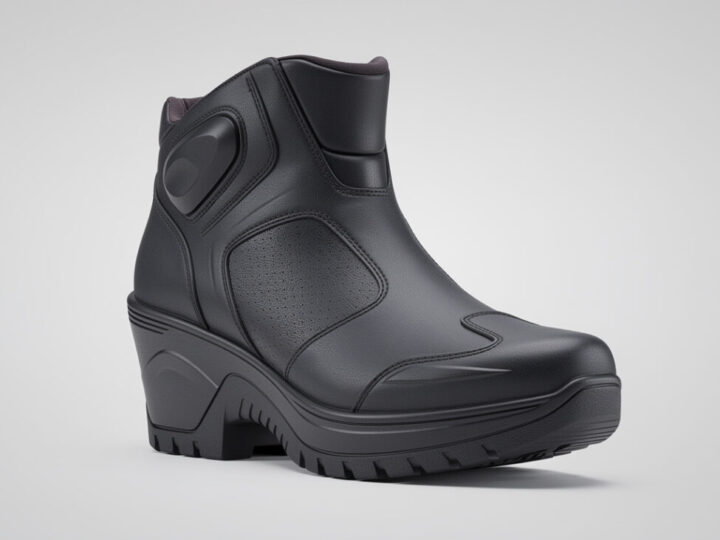 Chaussure moto femme pour gagner des cm : associer sécurité, confort et allure élancée