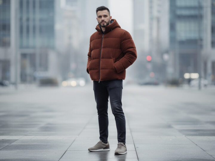 Doudoune velours côtelé homme : rester au chaud tout en gardant un style urbain pointu