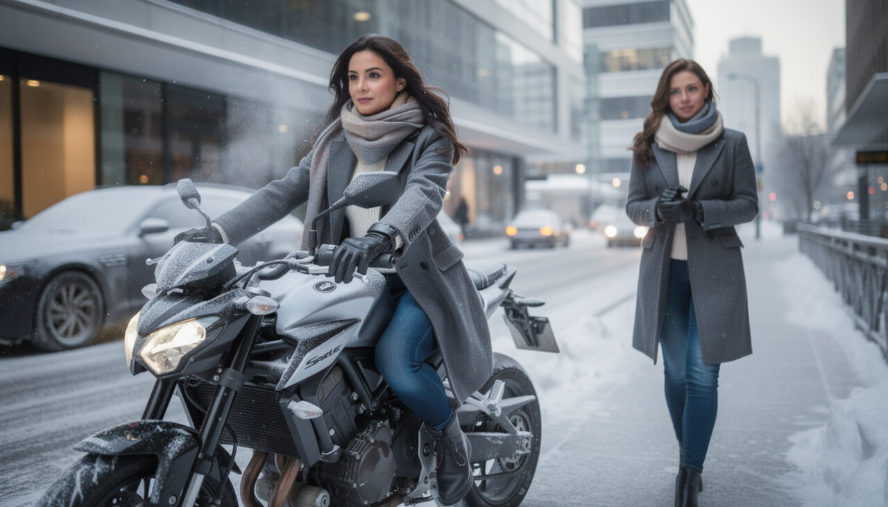 Gant hiver femme moto : choisir des gants chauds… qui restent stylés sur et hors moto