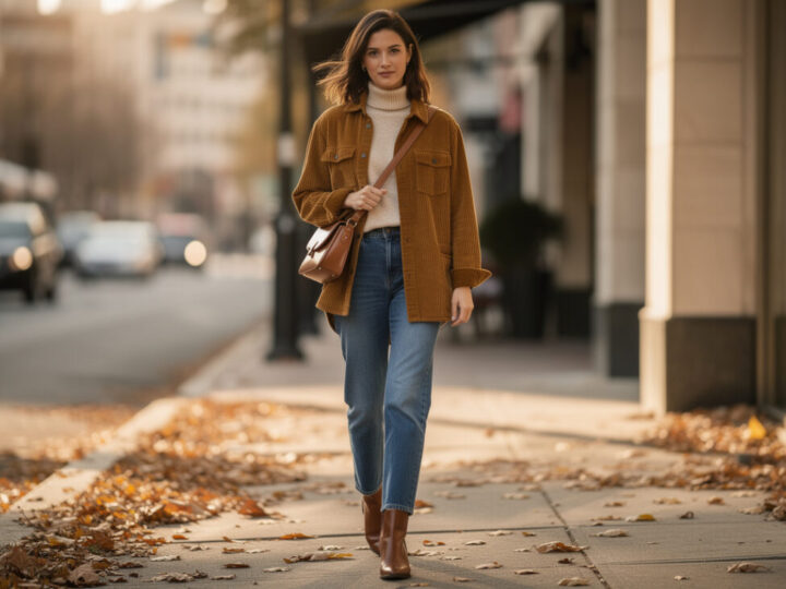 Surchemise femme velours côtelé : comment la porter en couche intermédiaire avec style