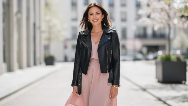 Blouson perfecto femme cuir : comment l’adoucir avec des pièces féminines ?