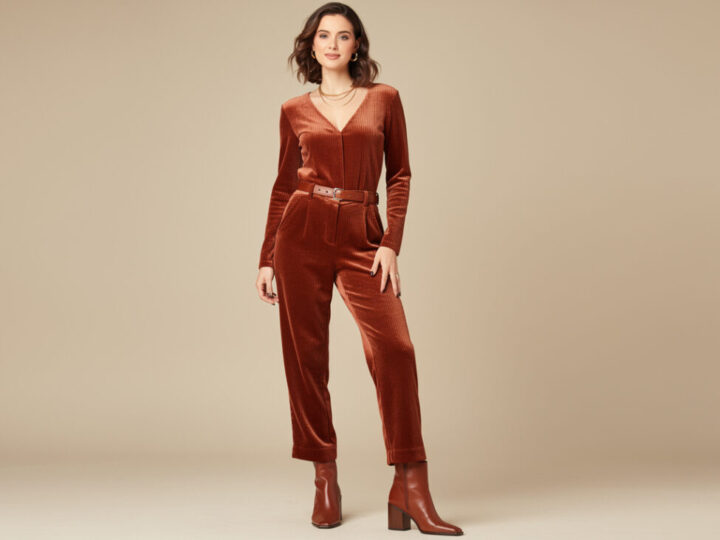 Combinaison velours côtelé femme : la choisir et l’accessoiriser pour un look fort mais féminin