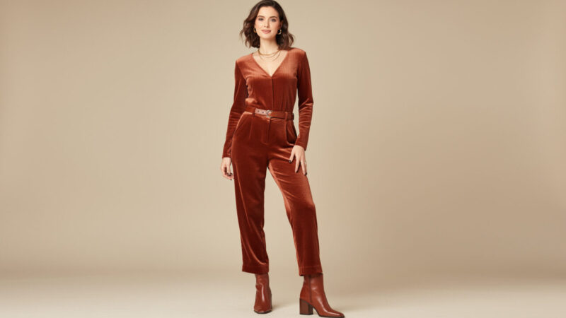 Combinaison velours côtelé femme : la choisir et l’accessoiriser pour un look fort mais féminin
