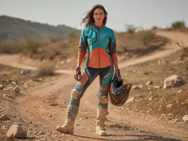 Tenue moto cross femme : s’inspirer du monde off-road pour créer des looks sportswear tendance