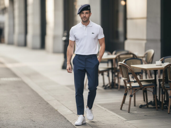 Béret homme Lacoste : comment l’intégrer à un vestiaire sportswear chic