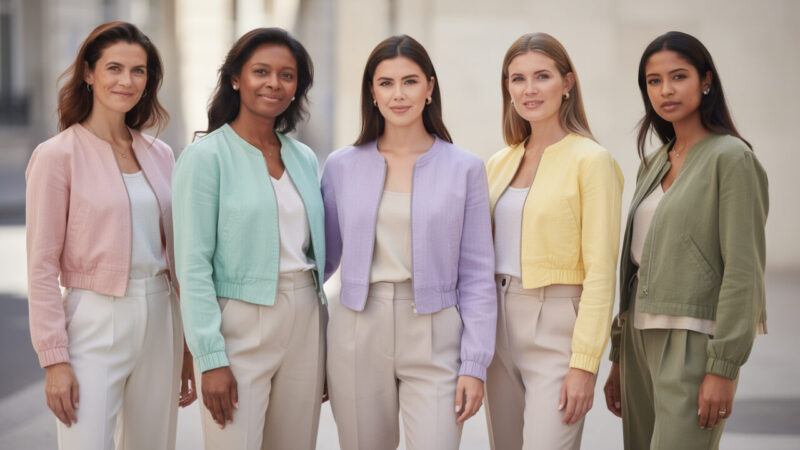 Blouson printemps femme : couleurs, matières et coupes à privilégier cette saison