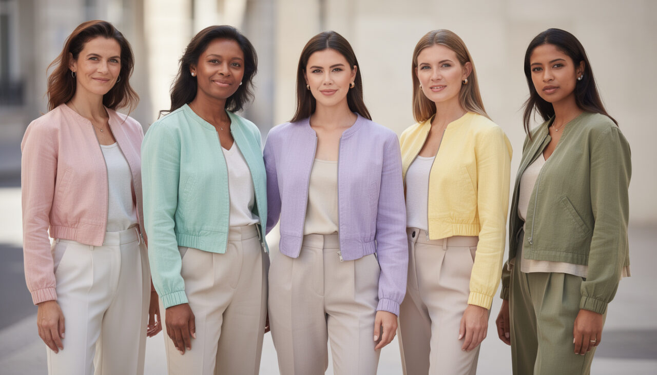 Blouson printemps femme : couleurs, matières et coupes à privilégier cette saison