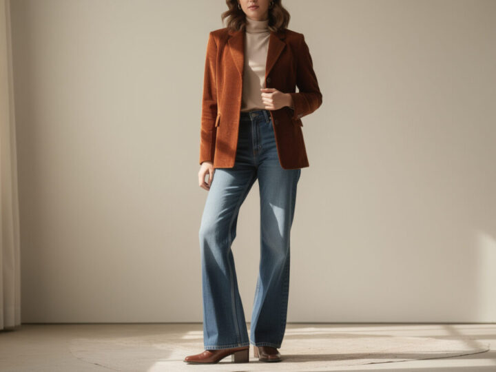 Blouson velours côtelé femme : idées de looks rétro-chic faciles à reproduire
