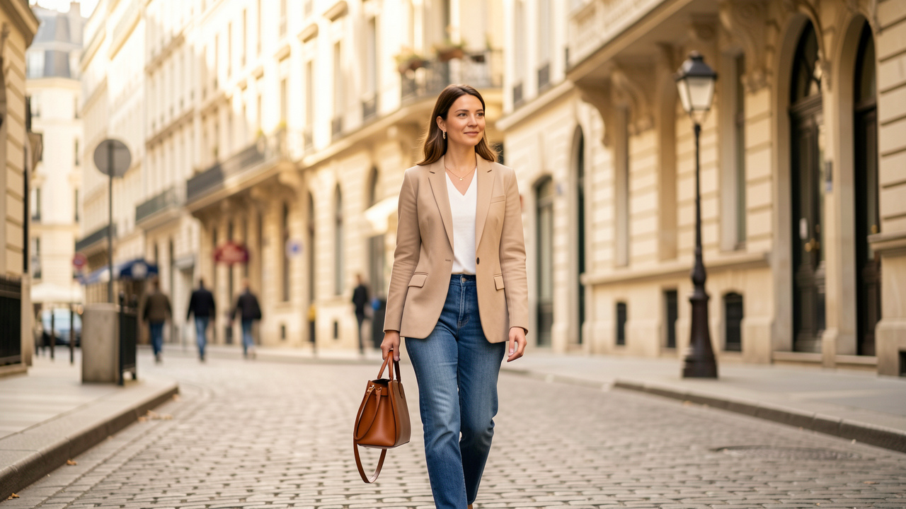 Style parisien féminin : les codes chic au quotidien