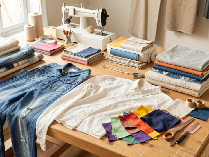 Quels vêtements choisir pour l’upcycling textile en atelier responsable ?