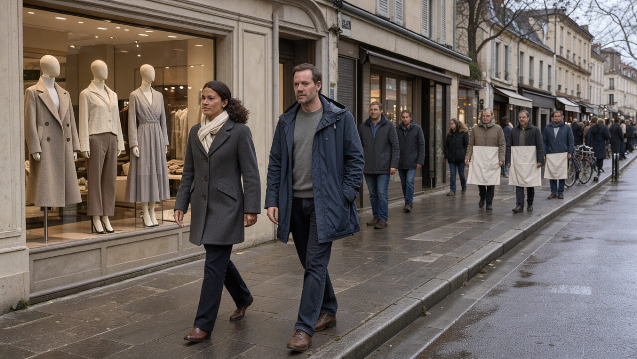 Comment analyser la baisse de 14 % des ventes de mode durant la mobilisation ?